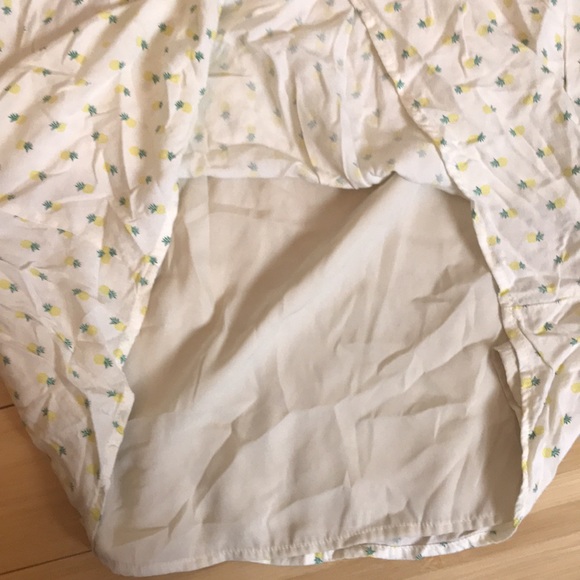 Jessica Simpson Pineapple Halter Mini Dress Small - Picture 5 of 10